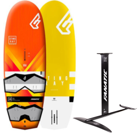 Pack Windfoil FANATIC: STINGRAY FOIL LTD 125 + FOIL FLOW 900