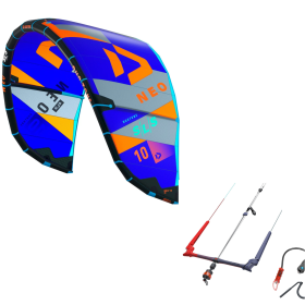 DUOTONE NEO 8 SLS 2024 Royal Blue/Orange + TRUST BAR 2024 + CHICKEN FREERIDE